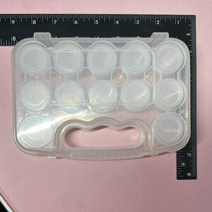 Clear Storage Organizer with Handle